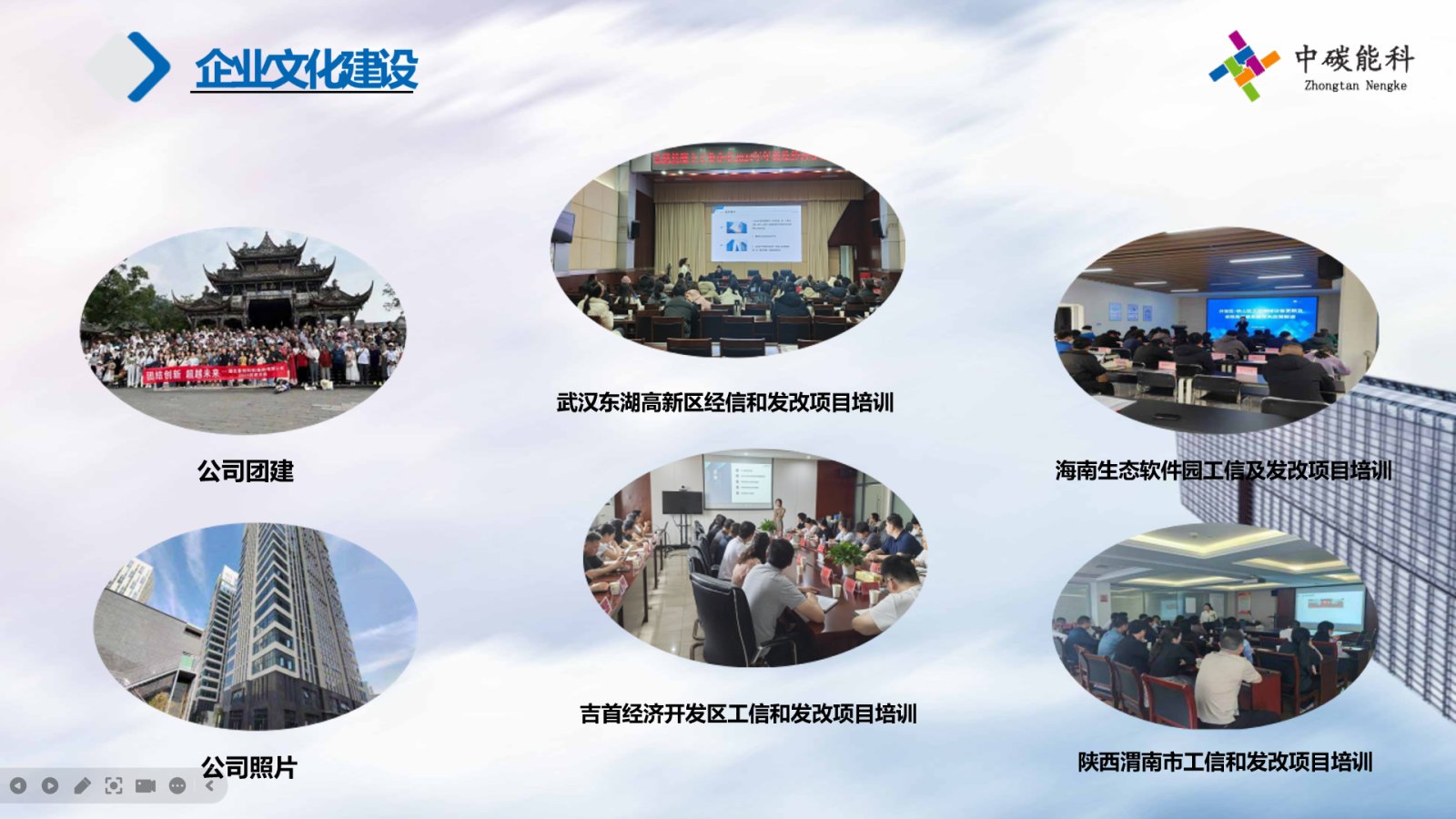 企业文化建设——公司团建与各地项目培训现场